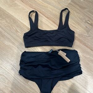 Skims skirted bikini large top medium bottom